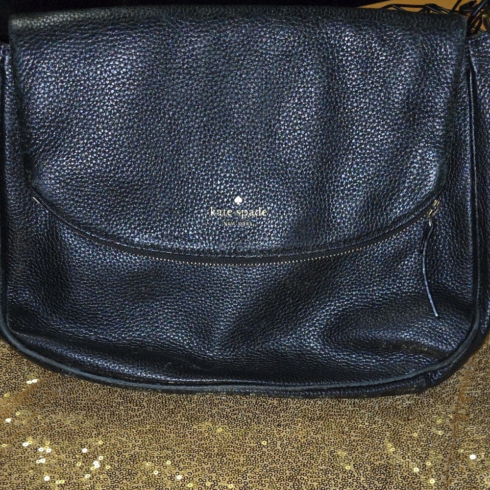 Kate Spade Black Pebbled Leather Bag